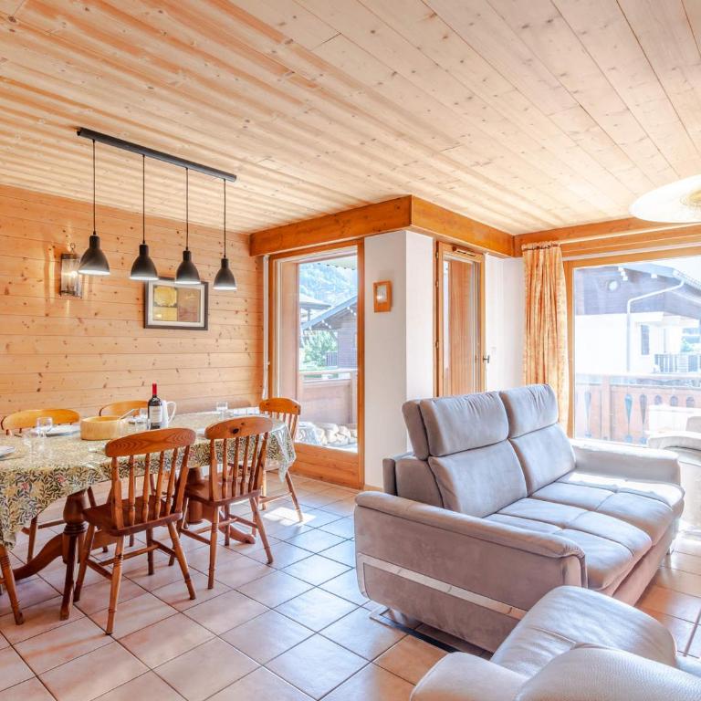 Confortable T4 à Morzine, terrasse, garage, proche centre - FR-1-754-13 - Apartment - 15