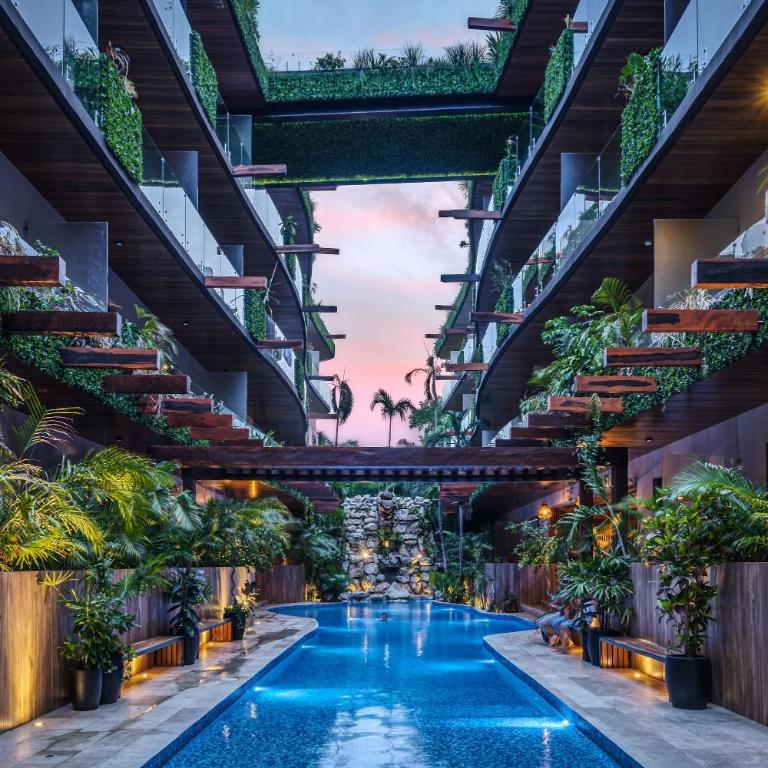 Fast-Wifi Sunset Studio Tulum with Rooftop and Pool SPA - Apartamento de 1 dormitorio - 4