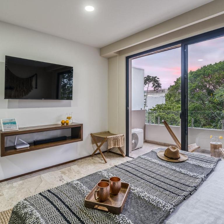 Fast-Wifi Sunset Studio Tulum with Rooftop and Pool SPA - Apartamento de 1 dormitorio - 26