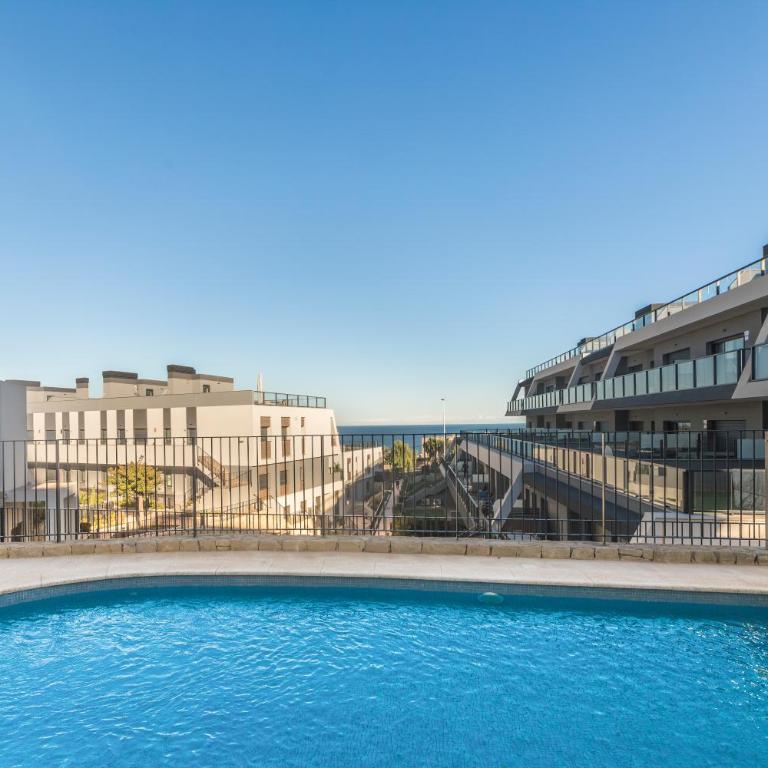 Apartment in Gran Alacant with Sea View, AC, pool - Three-Bedroom Apartment - 20