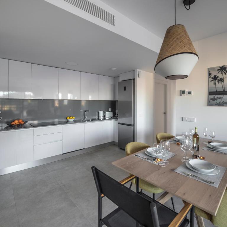 Apartment in Gran Alacant with Sea View, AC, pool - Three-Bedroom Apartment - 26