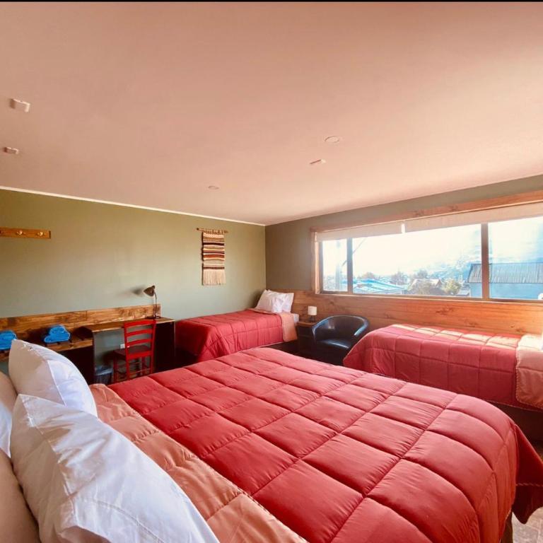 Hostal Esquina Patagónica - Habitación Cuádruple con baño privado - 11