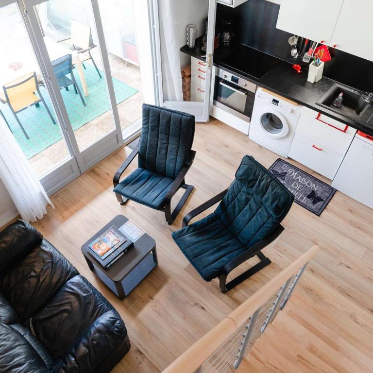 Pavillon Climatisé avec Mezzanine, WIFI et Parking Privé - Gruissan Les Ayguades - FR-1-409-187 - Villa - 4