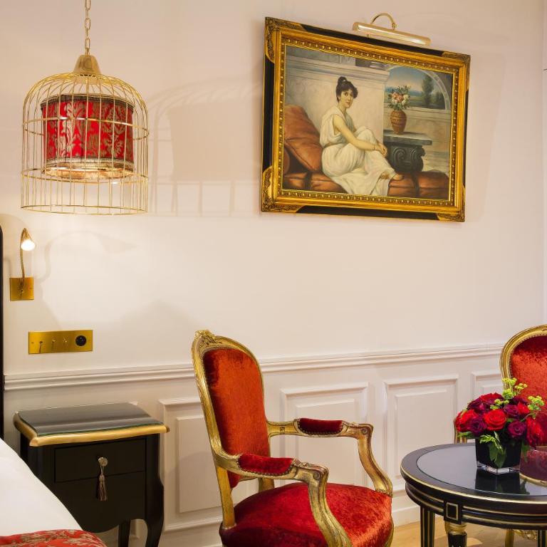 Académie Hôtel Saint Germain - Suite Junior avec Baignoire Spa - 9
