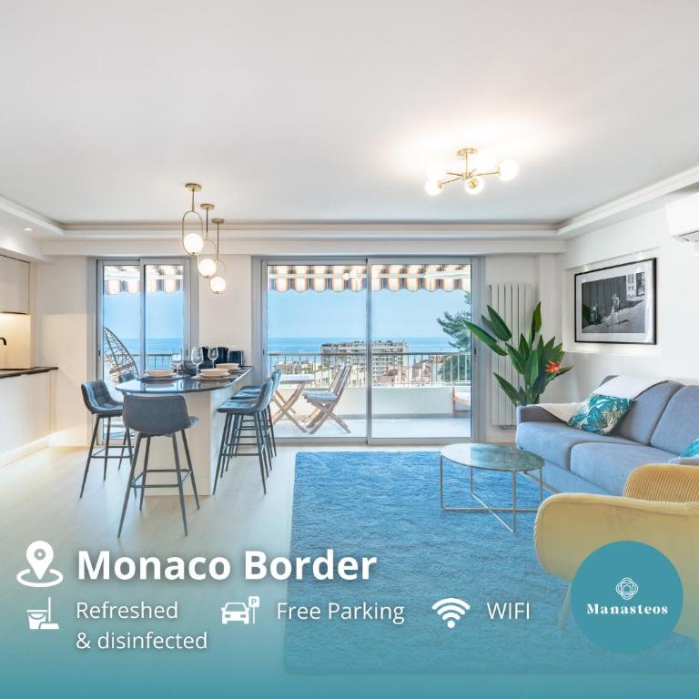 Baie de Monaco - Terrasse vue mer - Parking - AF - Apartment mit 2 Schlafzimmern - 1
