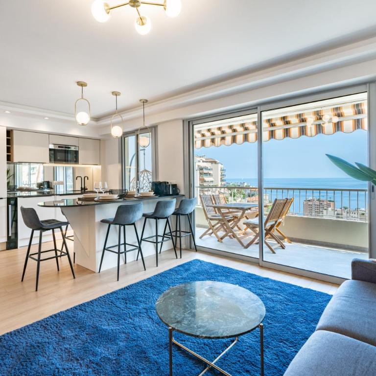 Baie de Monaco - Terrasse vue mer - Parking - AF - Apartment mit 2 Schlafzimmern - 11