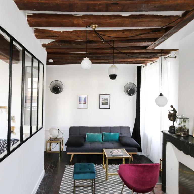 Paris, Bastille, Style atelier d artiste - Loft - 4
