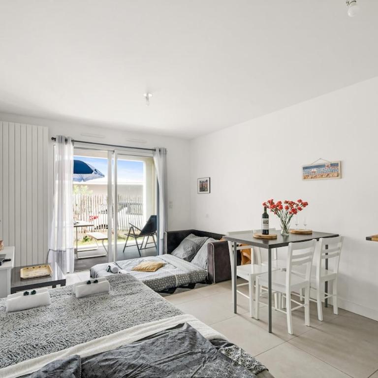 Anglet Plage, Chambre d amour, Studio 4 pers - Studio mit Meerblick - 8
