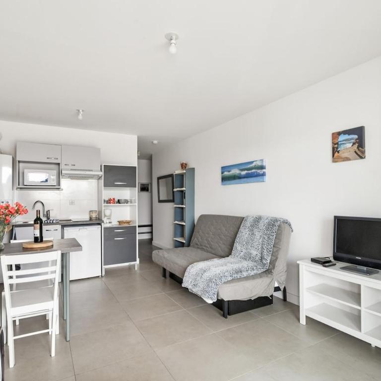 Anglet Plage, Chambre d amour, Studio 4 pers - Studio mit Meerblick - 13