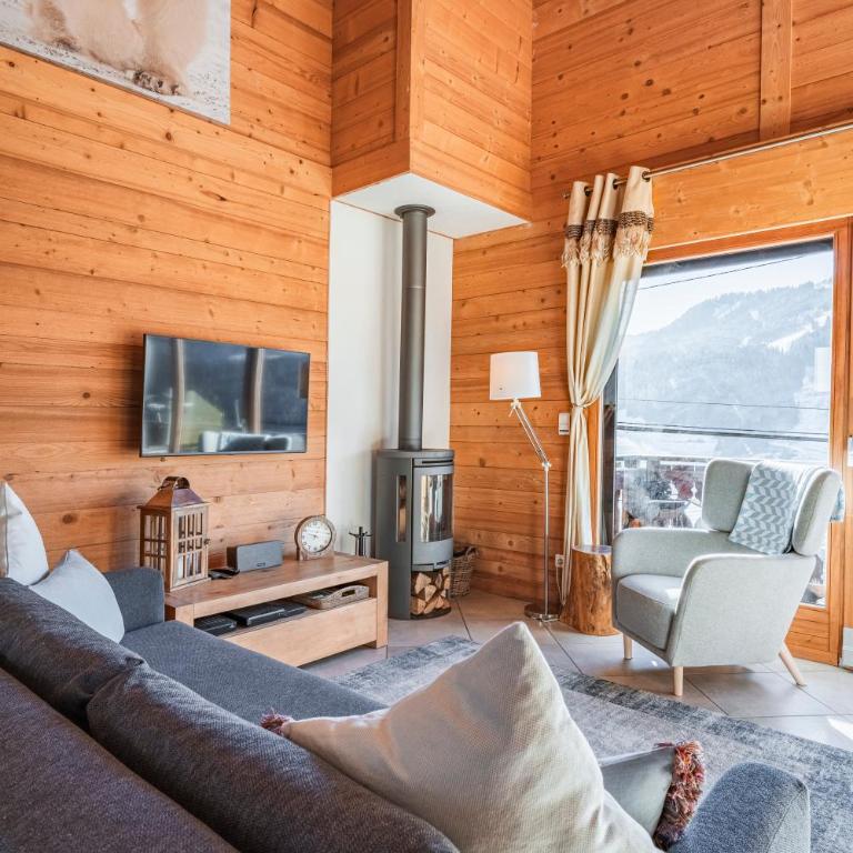 2 bed Chalet, sleeps 5 with shared pool - Morzine - Chalet 2 Chambres - 3