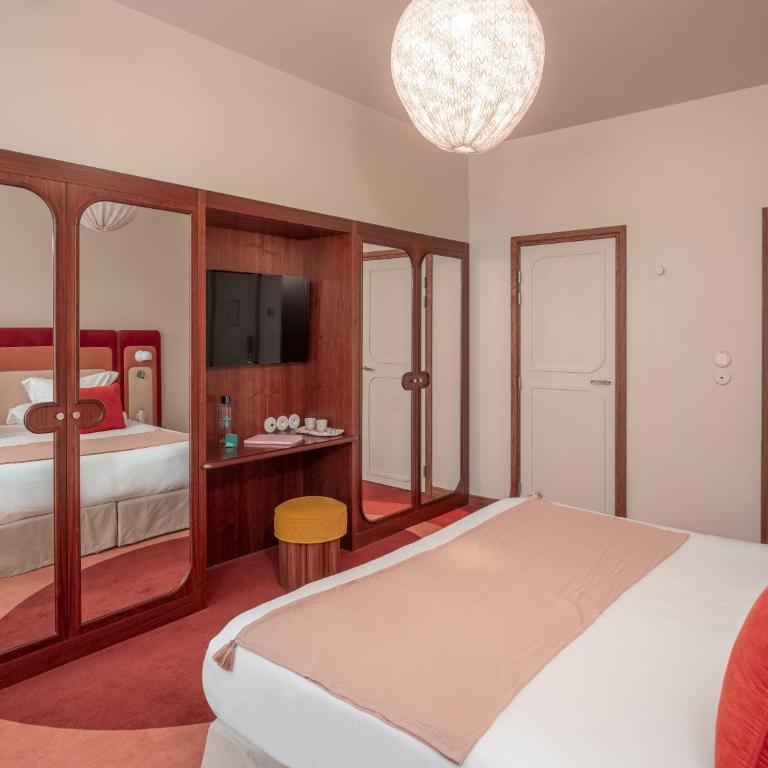 Hôtel Saint-André des Arts - Chambre Double ou Lits Jumeaux Deluxe - Accès à l’Espace Bien-Être et au Bain à Remous sur Demande - 4
