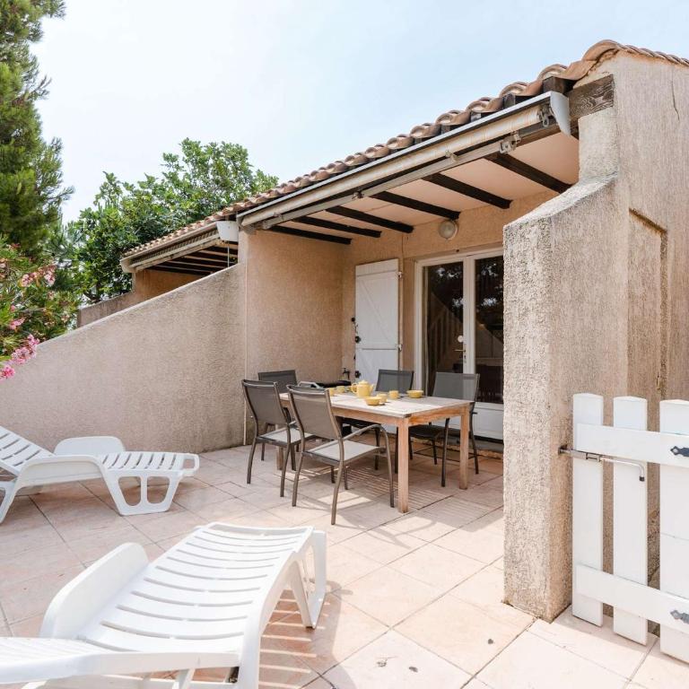 Villa T3 Mezzanine avec Piscine, Terrasse et Parking Privé, 5 min de la Plage - Narbonne - Villa 2 Chambres - 3