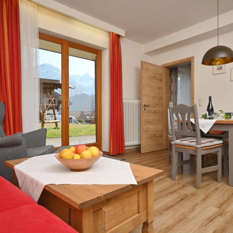 Gästehaus Landgraf - Apartment mit 1 Schlafzimmer und Terrasse - 5