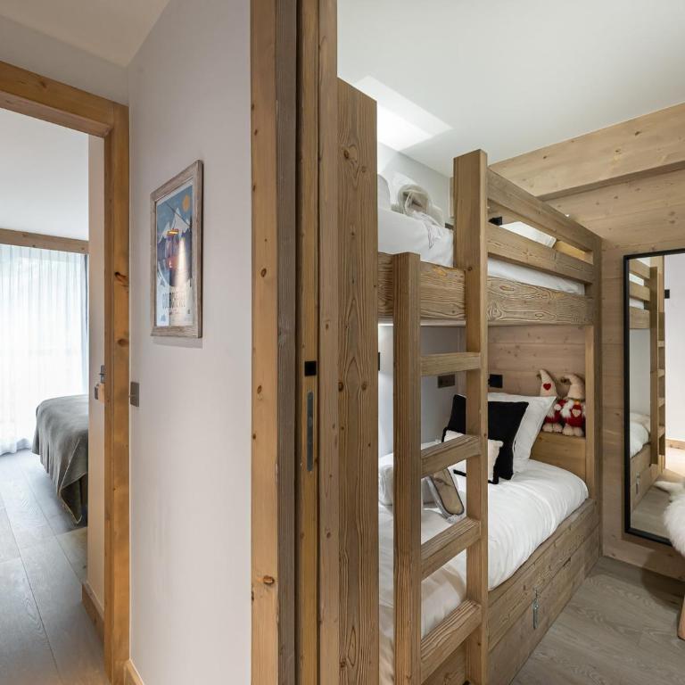 Magnifique appartement 76m² à Courchevel, proche pistes, 3 chambres, parking - Apartamento de 2 dormitorios - 13
