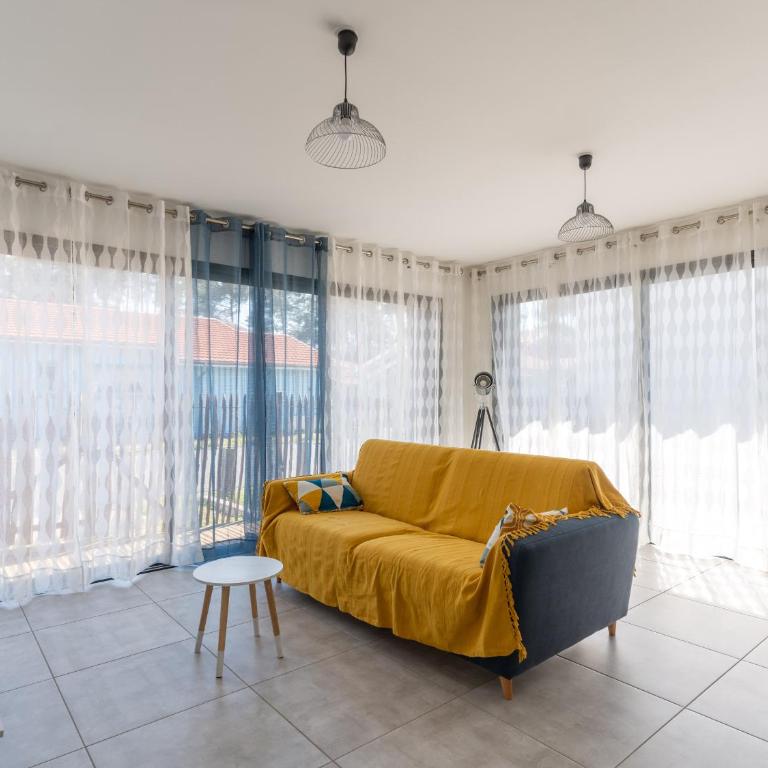 Maison neuve proche océan à Mimizan, 4 pers, clim, WIFI, jardinet, pistes cyclables, ménage inclus - FR-1-50-91 - Maison de Vacances - 2