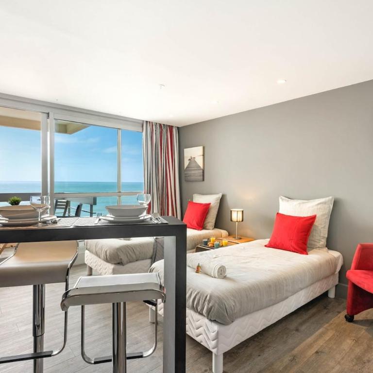Biarritz - Residence Victoria surf - Face océan - Studio - Vue sur Océan - 1