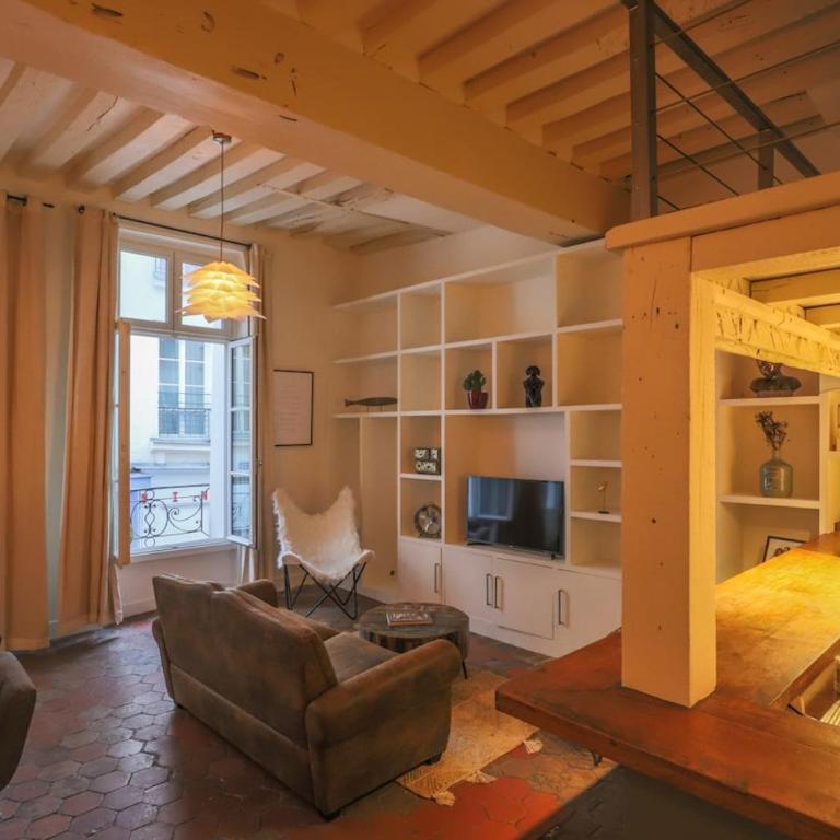 Le Marais - Charlot - Appartement de caractere - Appartement en Duplex - 5
