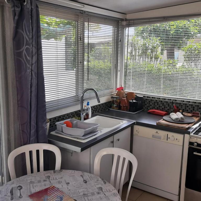 Bungalow tout confort avec accès direct à la plage - Mobile Home - 6