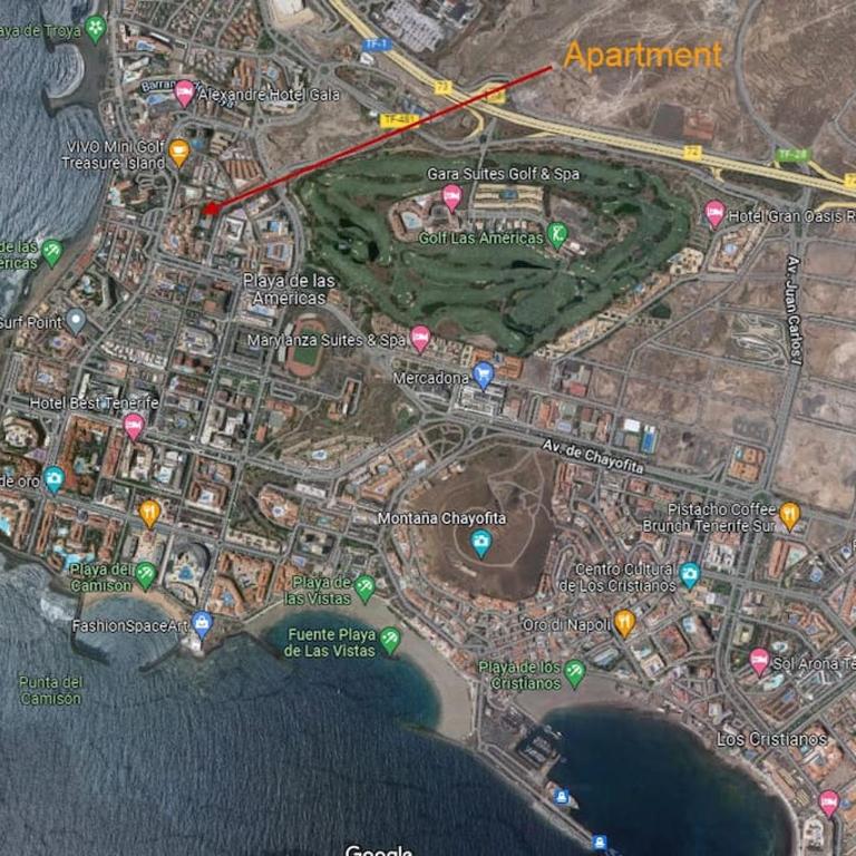 Modern 2 bed penthouse Américas centre of town with a pool and ocean views - Apartamento de 2 dormitorios - 18