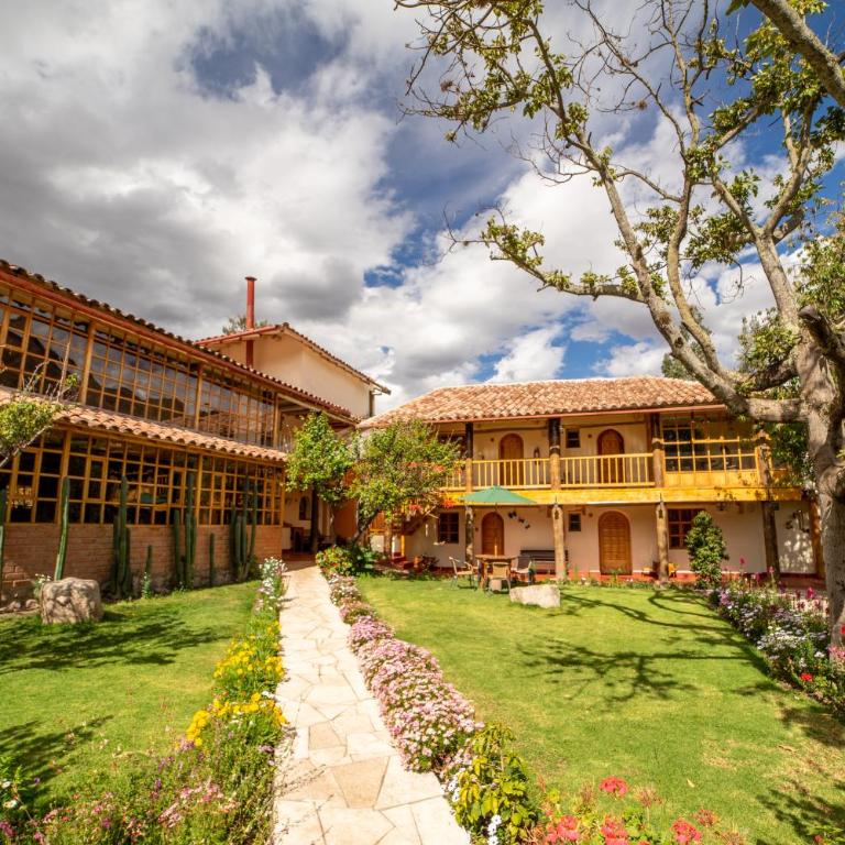 IORANA HOTEL Urubamba - Habitación Doble con vistas al jardín - 2 camas - 3
