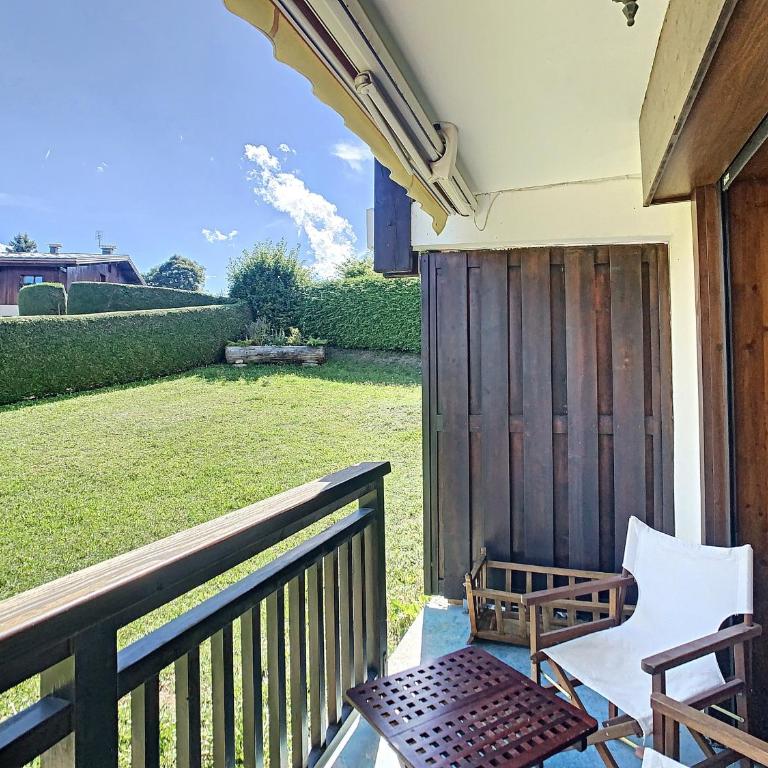 Charmant 2P à Combloux avec terrasse, parking et casier à ski - FR-1-560-101 - Appartement - 7