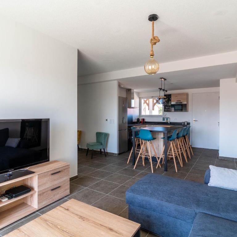 Appartement 3* à 50m de l'Océan, 5 pers, Clim, Wifi, Parking - Mimizan Plage - FR-1-50-116 - Appartement - 6
