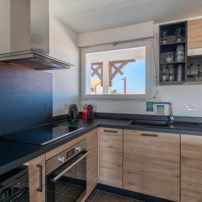 Appartement 3* à 50m de l'Océan, 5 pers, Clim, Wifi, Parking - Mimizan Plage - FR-1-50-116 - Appartement - 7