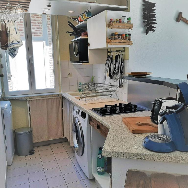 Appartement cosy, 4 pers, proche plages et centre, BBQ, parking, Wifi inclus - FR-1-239-943 - Appartement 1 Chambre - 10