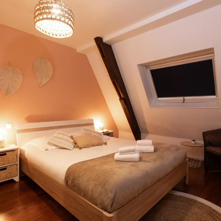 La Loge by "Cosy Morning" Havre de Paix au Centre de Colmar, Idéal pour 4 Personnes - Apartment mit 1 Schlafzimmer - 1