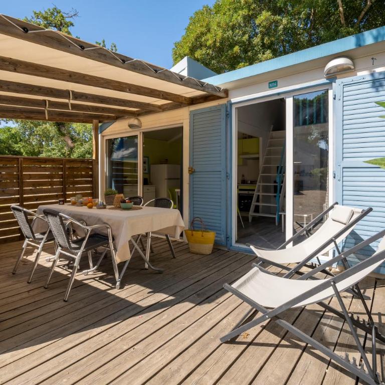 Camping Le Bois Fleuri - Chalet Family Confort 6p - 2
