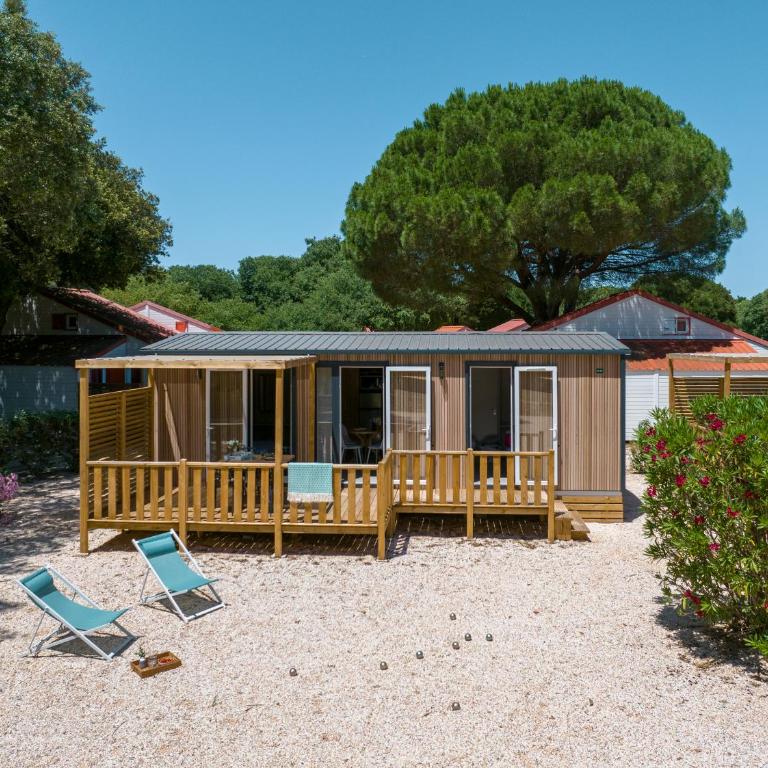 Camping Le Bois Fleuri - Mobil-Home Charme Premium 2ch - 7