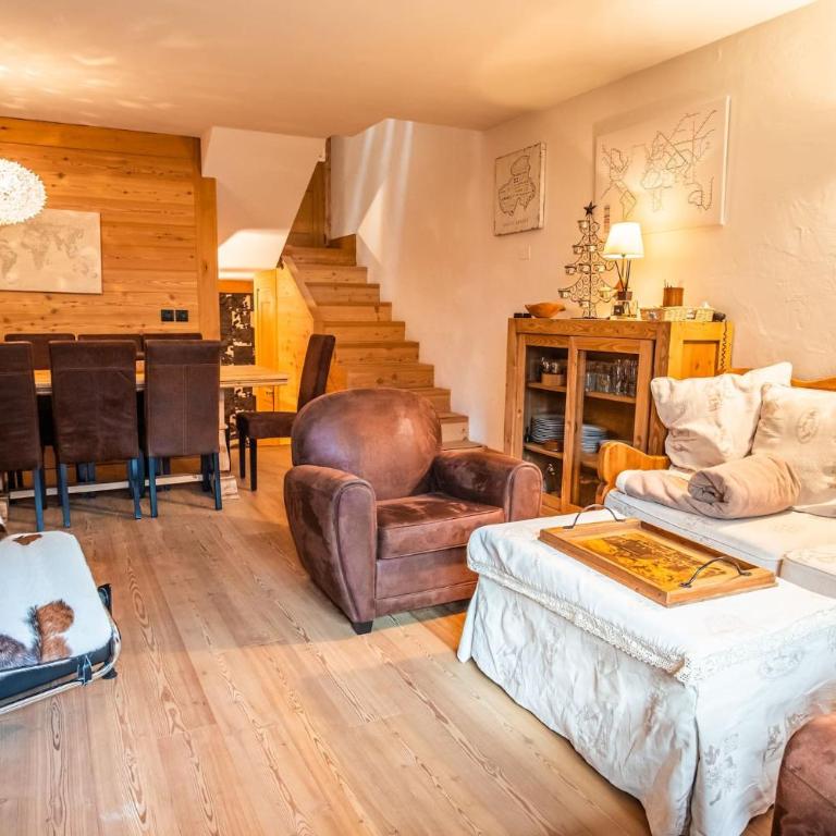 Chalet Vorgeats 2 - 6 pers - Au pied de la Flégère - Golf - UTMB - Chalet mit 3 Schlafzimmern - 3