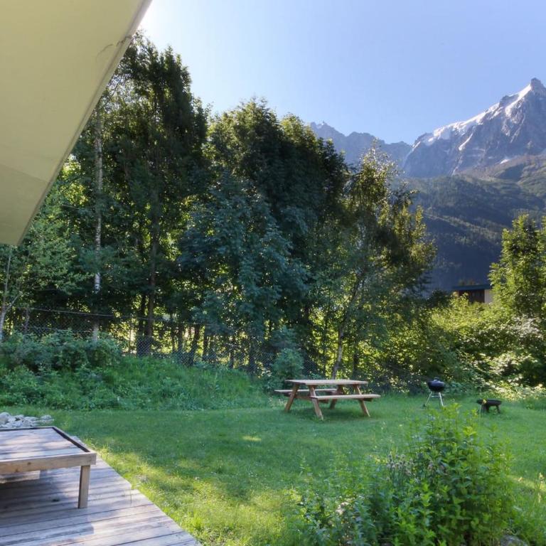 Violette de Cham - Jardin privé - Vue Mont Blanc - One-Bedroom Apartment - 17
