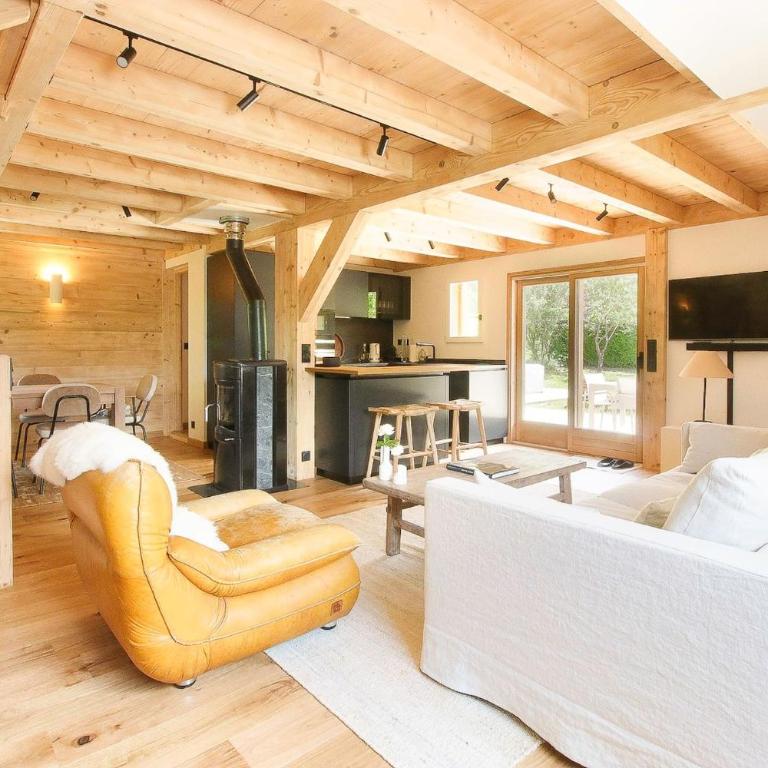 Chalet Béchar Le Magnifique- Garden - Sauna & Jacuzzi - Chalet - 7