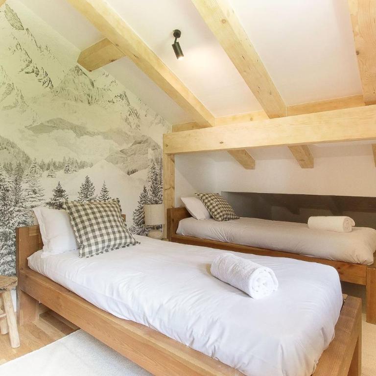 Chalet Béchar Le Magnifique- Garden - Sauna & Jacuzzi - Chalet - 33