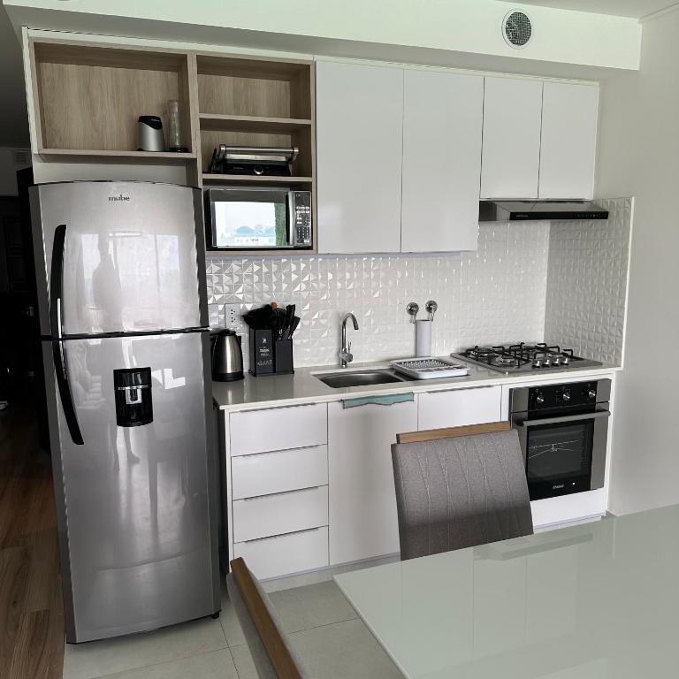 Departamento en la playa Mar Adentro para 4 personas - Apartamento de 1 dormitorio - 4