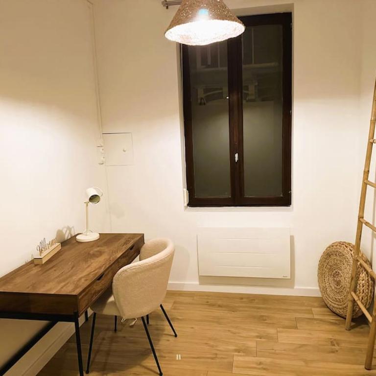 L'Esprit Beige Falaise ~ GARE ST ROCH ~ FREE Parking - Appartement 1 Chambre - 35