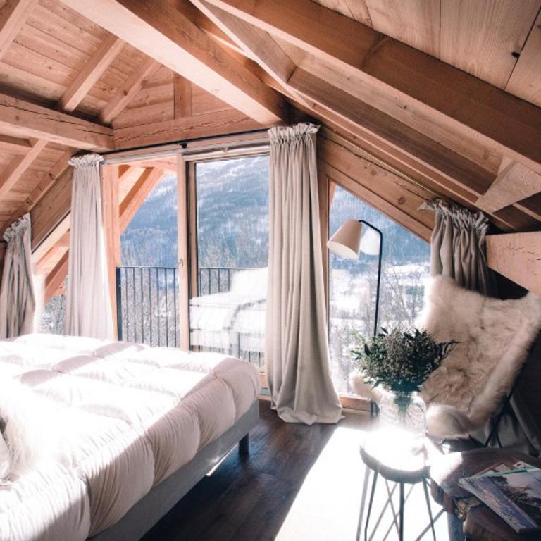 Chalet Luxueux 10 Pers. à Serre Chevalier - Terrasse, Local à Ski, Navette Gratuite - FR-1-762-18 - Chalet - 10