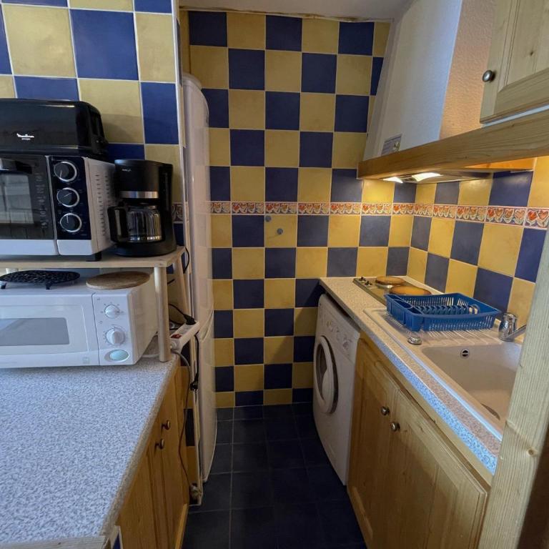 Studio 19m² pour 3 avec balcon sud, Les Menuires - FR-1-452-251 - Monolocale - 8
