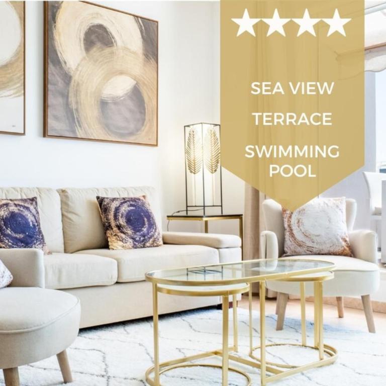 3-Room Luxury Apartment with Pool and Sea View Steps from the Beach - Appartamento - 15