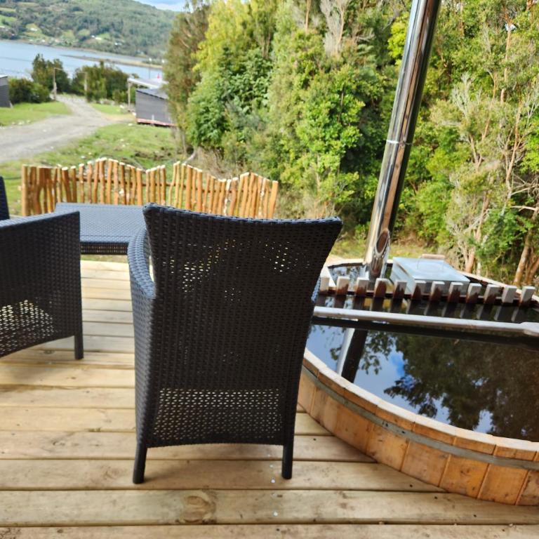 Cabaña Hot Tub Molulco Chiloe - One-Bedroom Apartment - 20