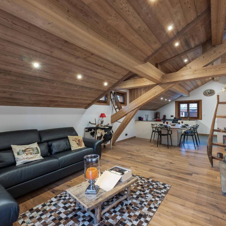 Appartement rénové au centre de Megève avec balcon et parking - FR-1-569-137 - Appartement - 3