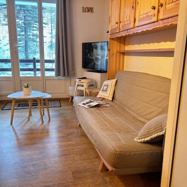 Studio calme et fonctionnel, pied de pistes, pour 5 personnes, balcon sud – Risoul 1850 - Appartement 1 Chambre - 2