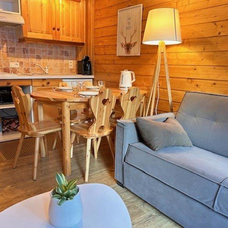 Studio calme et fonctionnel, pied de pistes, pour 5 personnes, balcon sud – Risoul 1850 - Appartement 1 Chambre - 8