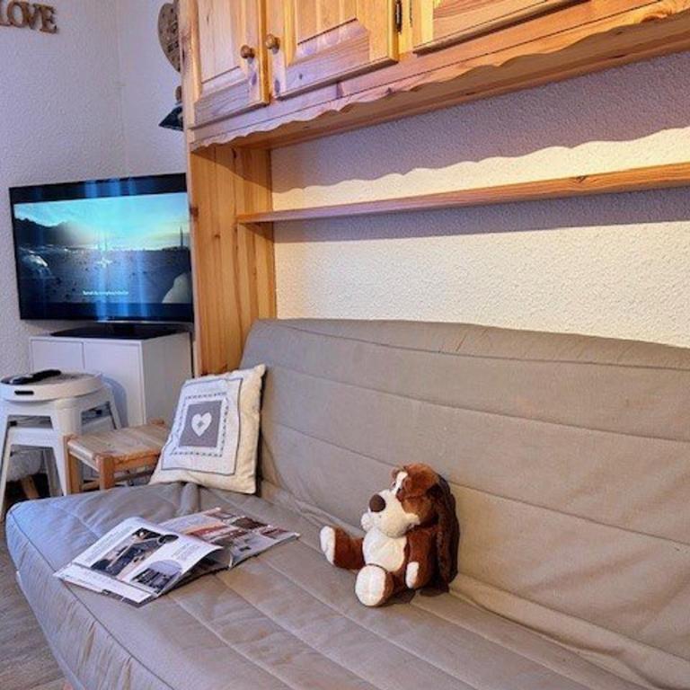 Studio calme et fonctionnel, pied de pistes, pour 5 personnes, balcon sud – Risoul 1850 - Appartement 1 Chambre - 11