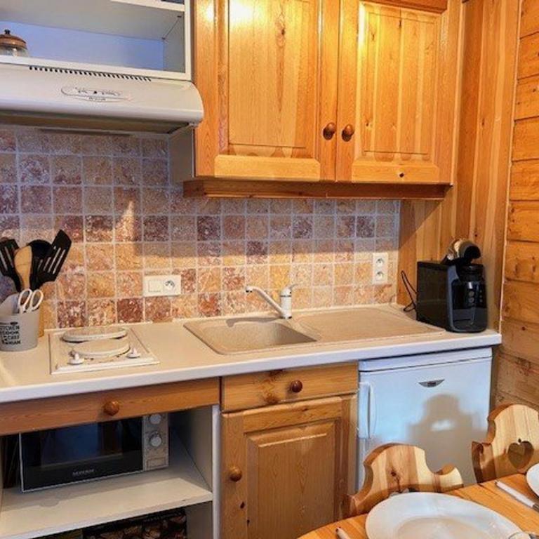 Studio calme et fonctionnel, pied de pistes, pour 5 personnes, balcon sud – Risoul 1850 - Appartement 1 Chambre - 14