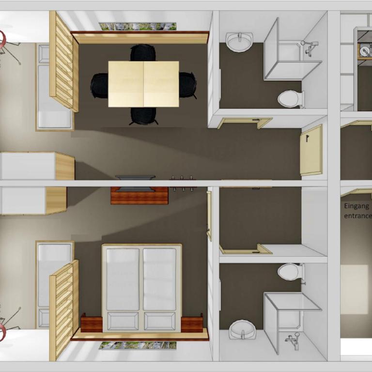 Aparthaus Gondeblick - Appartamento con 2 Camere da Letto - 2