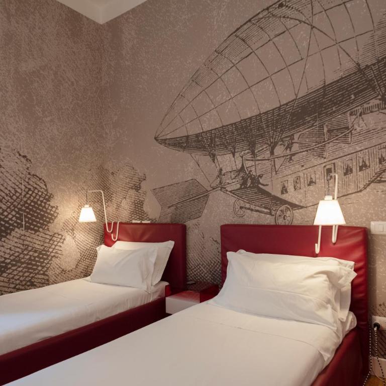 Pignatelli Guesthouse - Camera Doppia con Letti Singoli con Bagno Privato Esterno - 5