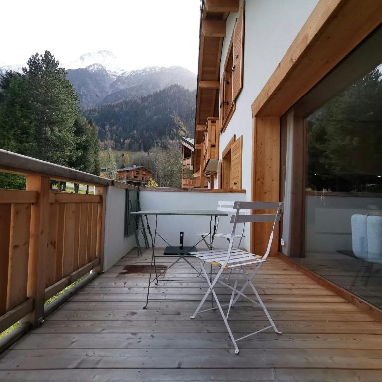 Terra Losa - Tout Nouveau - Centre des Houches - Point de Départ et D'arrivée TMB - Appartement 1 Chambre - 12