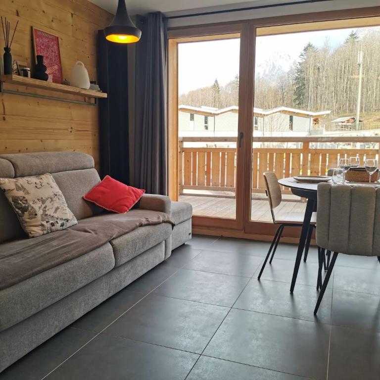 Terra Losa - Tout Nouveau - Centre des Houches - Point de Départ et D'arrivée TMB - Appartement 1 Chambre - 14
